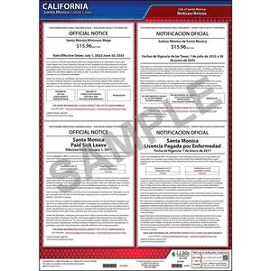 California / Santa Monica Municipal Code Poster