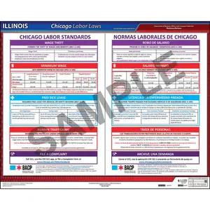 Illinois / Chicago Minimum Wage and Sexual Harassment Poster