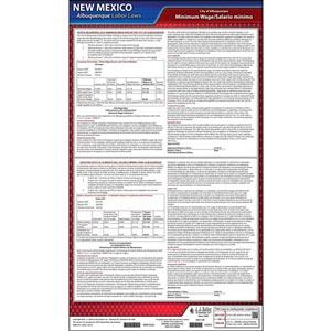 New Mexico / Albuquerque Minimum Wage Poster