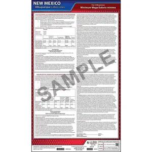 New Mexico / Albuquerque Minimum Wage Poster