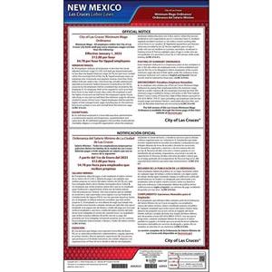New Mexico / Las Cruces Minimum Wage Poster