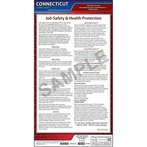 Connecticut OSHA Poster