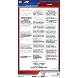 Illinois Employee Classification Act of 2008 Poster