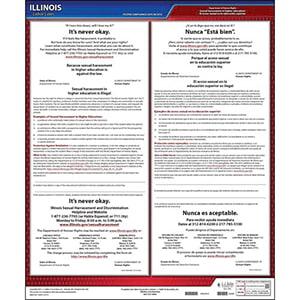 Illinois / Sexual Harassment In Higher Education Poster