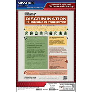 Missouri Discrimination in Housing Poster