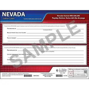 Nevada Payday Notice Poster