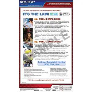 New Jersey Public Employer Occupational Safety & Health Poster