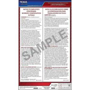 Texas Notice 10 Workers' Compensation Coverage (Self-Insurance Group) Poster