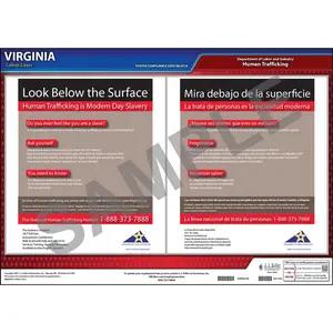 Virginia Human Trafficking Poster