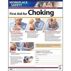 First Aid Choke Saving Instructional Chart