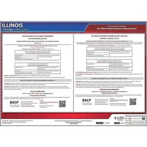 Chicago / Illinois Fair Workweek Poster