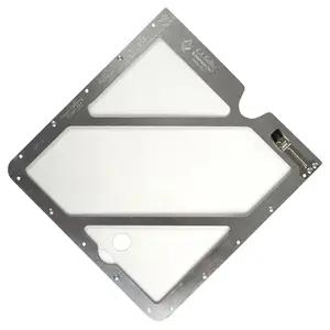 Universal Aluminum Placard Holder without Back Plate