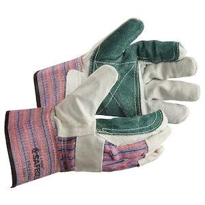 J. J. Keller® SAFEGEAR® Leather Palm Work Gloves