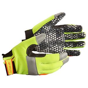 J. J. Keller® SAFEGEAR® Hi-Vis Dexterity Grip Gloves