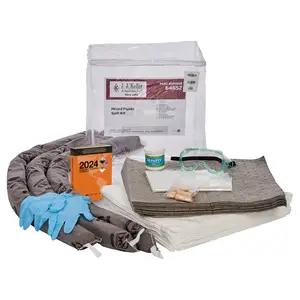 10.6-Gallon Mixed Fluids Truck Spill Kit with Wooden Plugs & Putty - Universal & Oil-Only