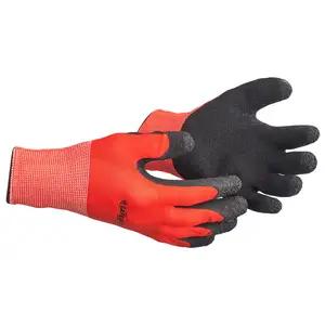 J. J. Keller® SAFEGEAR® Red Viking Flex Glove with Natural Rubber Coating