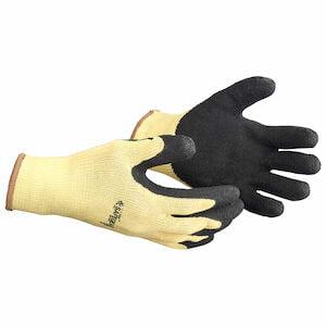 J. J. Keller® SAFEGEAR® Seamless Knitted Kevlar® Liner Gloves with Natural Rubber Coating