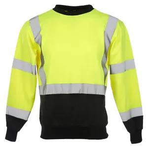 J. J. Keller® SAFEGEAR® Hi-Vis Type R Class 3 Crew Neck Sweatshirt