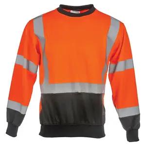 J. J. Keller® SAFEGEAR® Hi-Vis Type R Class 3 Crew Neck Sweatshirt