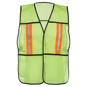 J. J. Keller® SAFEGEAR® Hi-Vis Universal Safety Vest – Hook & Loop Closure