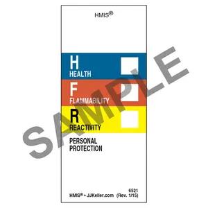 Original HMIS® Laboratory Labels w/ Personal Protection Area