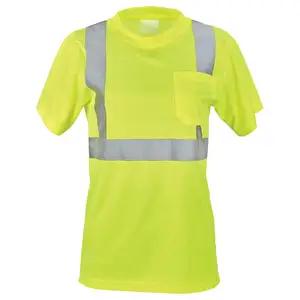 J. J. Keller® SAFEGEAR® Women’s Fit Hi-Vis Type R Class 2 T-Shirt with Pocket