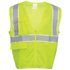 J. J. Keller® SAFEGEAR® Safety Vest Type R Class 2 with Glow in the Dark Safety Tape