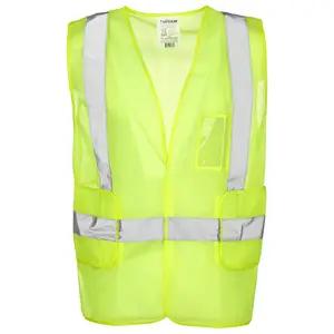 J. J. Keller® SAFEGEAR® Universal Sized Hook & Loop Safety Vest