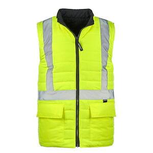 J. J. Keller® SAFEGEAR® Men’s Hi-Vis Type R Class 2 Reversible Puffer Safety Vest