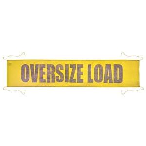 Mesh Oversize Load Banner w/ Ropes Sewn In