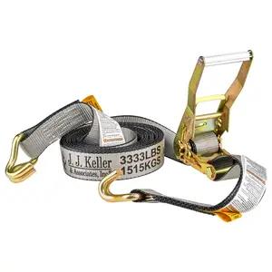Premium Heavy-Duty Ratchet Straps w/Flat or Wire Hooks