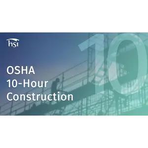 OSHA 10-Hour Training for Construction - Online Course