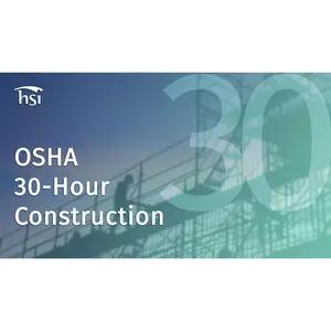 OSHA 30-Hour Training for Construction - Online Course