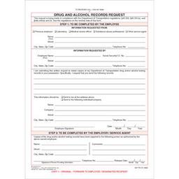 Alcohol and Drug Testing Forms