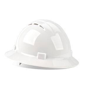 J. J. Keller® SAFEGEAR® Vented Full Brim Ratchet Hard Hat with Accessory Slot