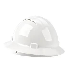 J. J. Keller® SAFEGEAR® Vented Full Brim Ratchet Hard Hat with Accessory Slot