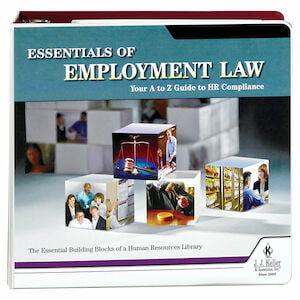 Essentials of Employment Law Manual