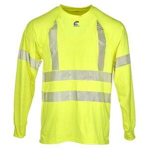 J. J. Keller® SAFEGEAR® Flame Resistant Hi-Vis Long Sleeve Control 2.0 T-Shirt CAT 1