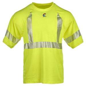 J. J. Keller® SAFEGEAR® Flame Resistant Hi-Vis Control 2.0 T-Shirt CAT 1