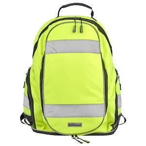 J. J. Keller® SAFEGEAR® Hi-Vis Lime Backpack