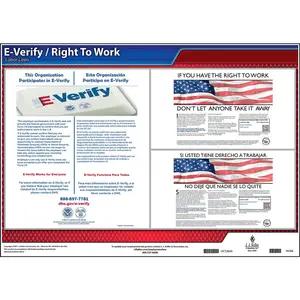 E-Verify/Right To Work Poster Printing Service