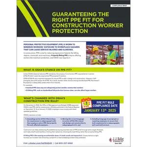Guaranteeing the Right PPE Fit for Construction Worker Protection