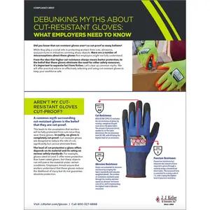Debunking myths about cut-resistant gloves: What employers need to know