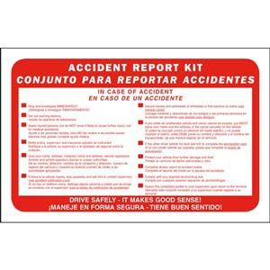 Bilingual Accident Report Kit