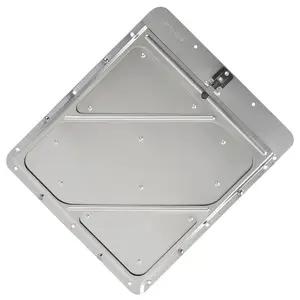 Riveted Aluminum Placard Holder w/Back Plate