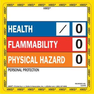 Custom HMIS Sign and Label