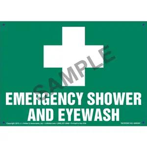 Emergency Shower And Eye Wash Sign