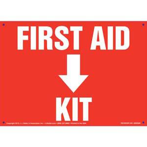 First Aid Kit Sign
