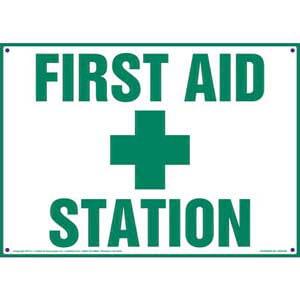 First Aid Station Sign