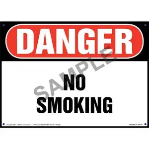 Danger: No Smoking Sign - OSHA